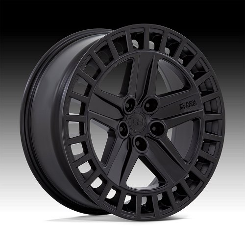 Black Rhino Alston BR005 Matte Black Custom Truck Wheels 1